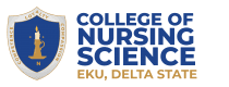 College of Nursing Science, Eku logo